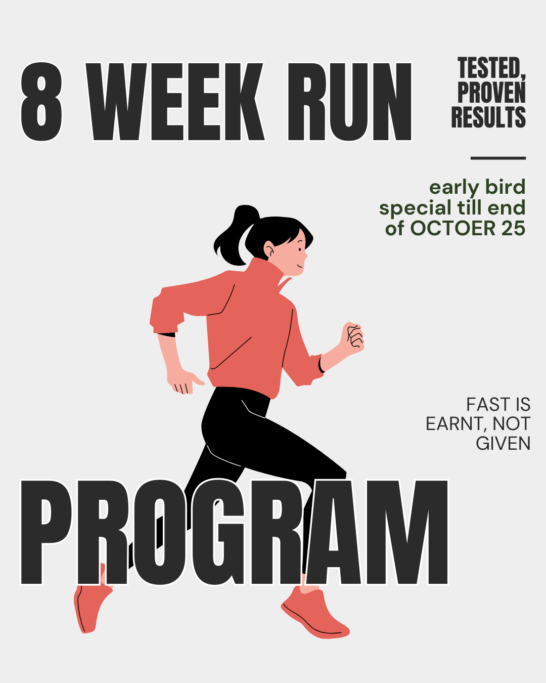 8-Week Running Program – Build Speed, Endurance & Strength